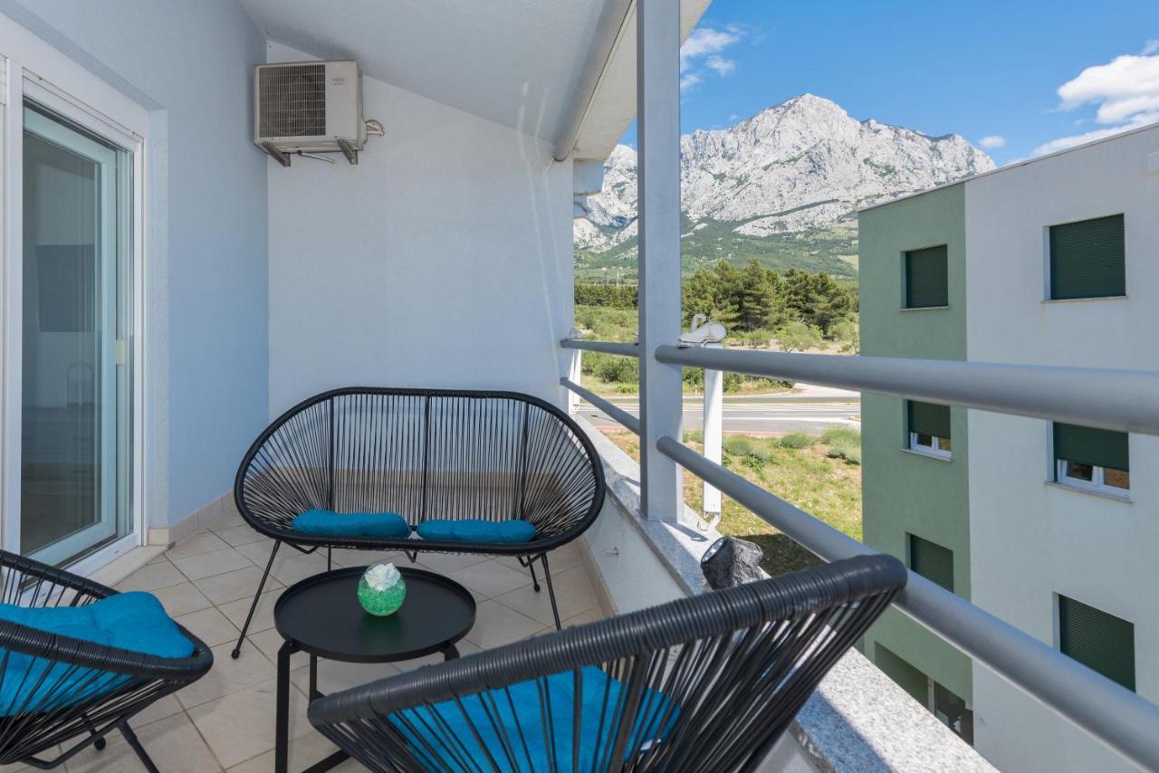 Deluxe 3 Bedroom Apartment With Sea View Baška Voda Eksteriør bilde
