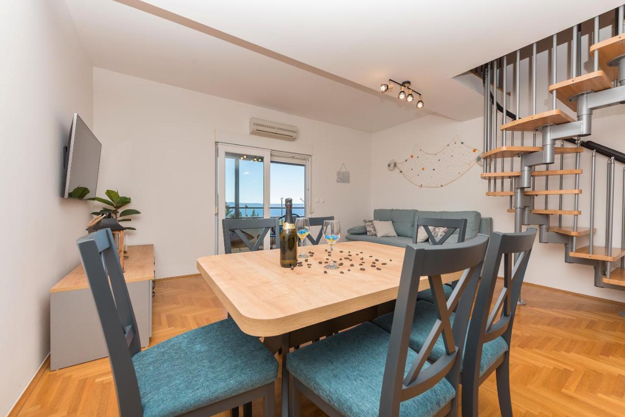 Deluxe 3 Bedroom Apartment With Sea View Baška Voda Eksteriør bilde