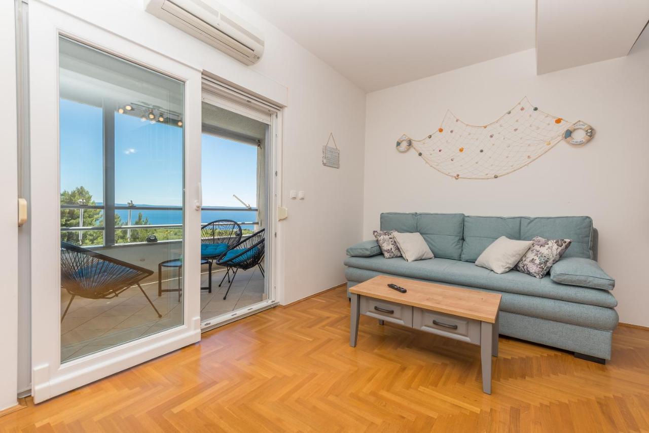 Deluxe 3 Bedroom Apartment With Sea View Baška Voda Eksteriør bilde