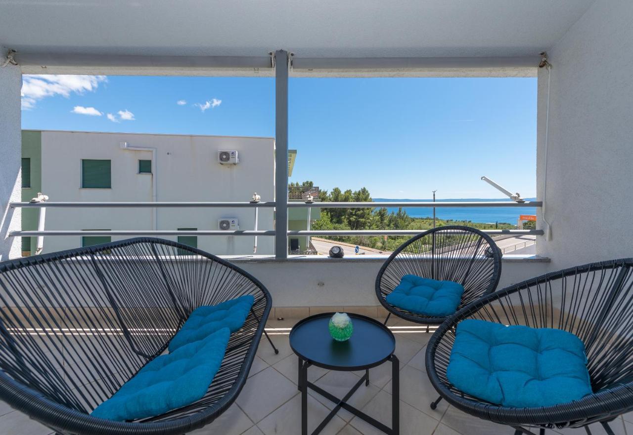 Deluxe 3 Bedroom Apartment With Sea View Baška Voda Eksteriør bilde